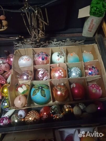 Ёлочные игрушки СССР