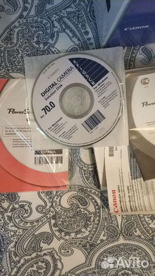 Компактный фотоаппарат canon на запчасти