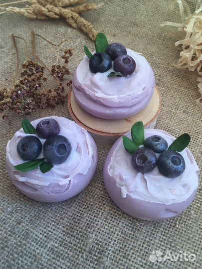 Натуральное мыло «Черника»