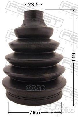 Пыльник шруса внешнего (комплект) PVC 0217PP12