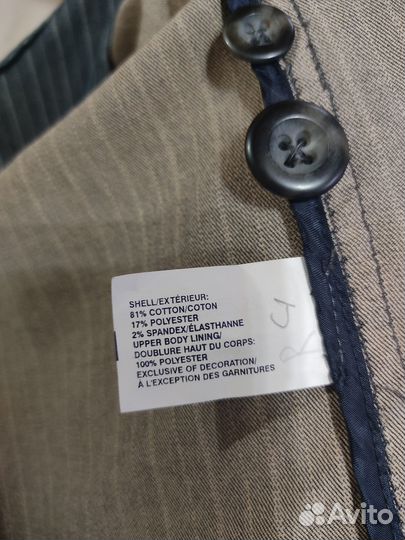 Пиджак мужской 52р GAP