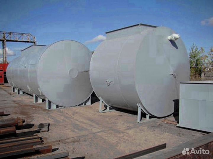 Цистерна горизонтальная 15м3. Емкость