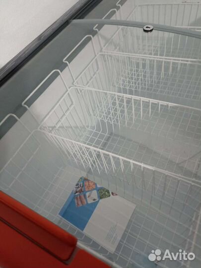 Ларь холодильник морозильник 450л gellar475е