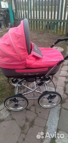 Коляска 2 в 1 для девочки