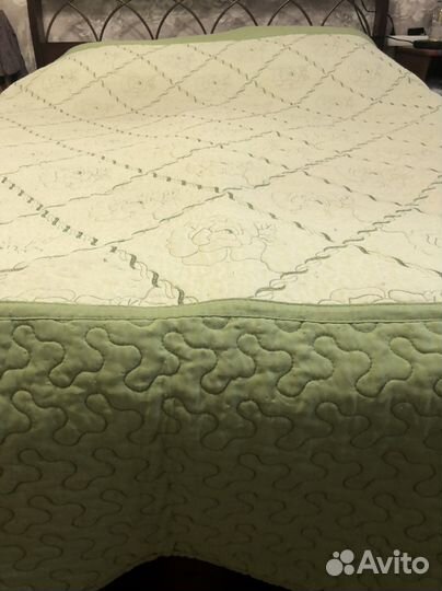 Комплект покрывало + шторы и тюль