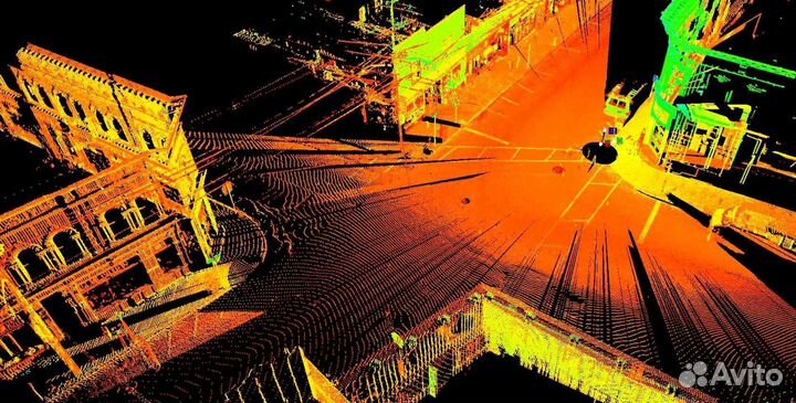 Лазерное сканирование зданий и сооружений