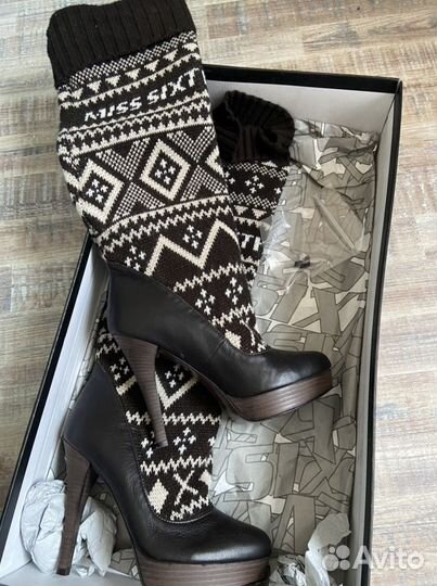 Осенние сапоги бренд Miss Sixty 38