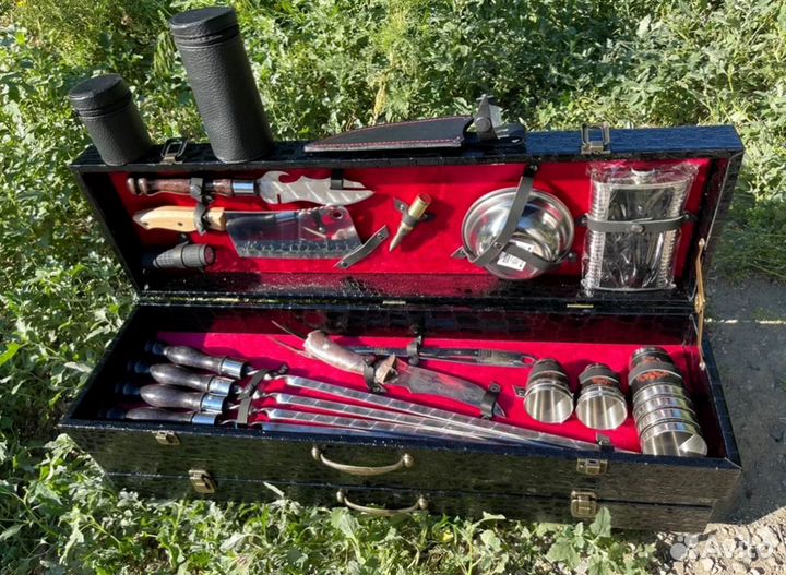 Шашлычный подарочный набор