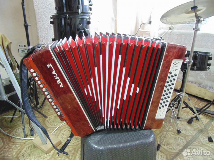 Гармонь шуйская Чайка, 2 голоса, Фа мажор