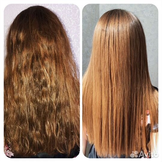 Кератиновое выпрямление волос/Ботокс/Биксипластия