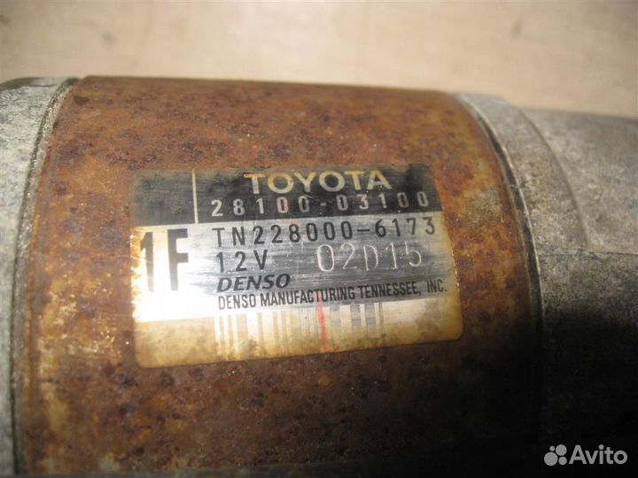 Стартер Lexus RX300 (MCU15) 2002