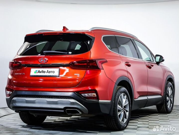 Hyundai Santa Fe 2.4 AT, 2019, 38 518 км