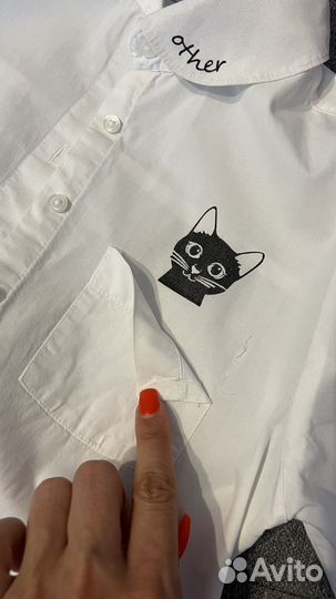 Рубашка школьная для девочки