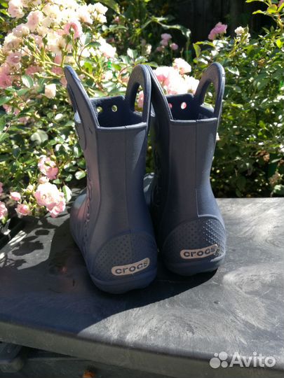 Резиновые сапоги crocs c8