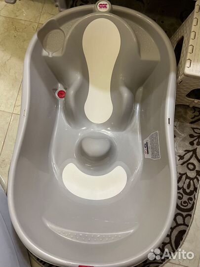 Ванна детская с термометром Ok baby Onda