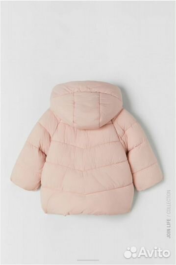 Зимняя курточка для девочки Zara