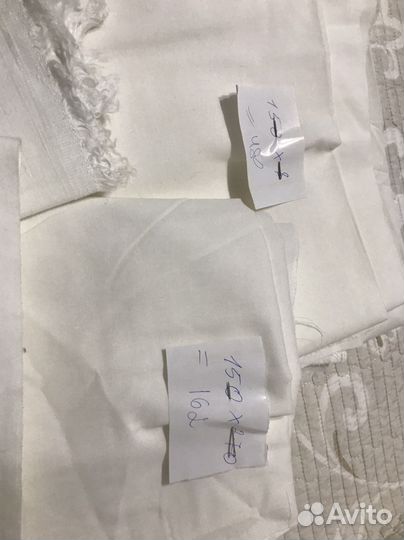 Ткань хб белая ситец