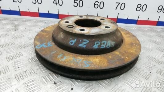 Диск тормозной задний volkswagen touareg 7L (SBE08