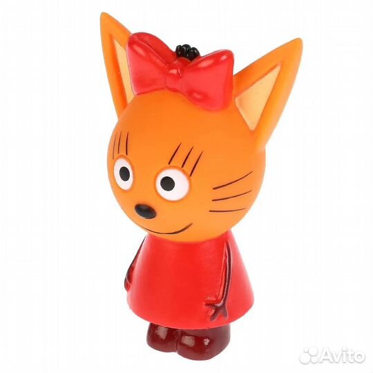 Игрушка для ванны Три кота Карамелька и Коржик