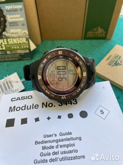 PRG-330-1E PRO trek Часы Продукция - casio