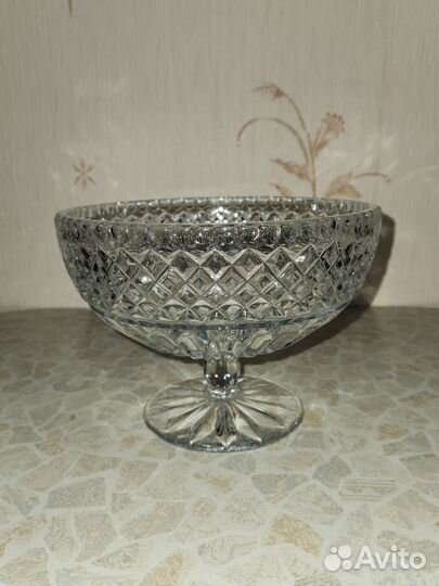 Ваза для фруктов стекло