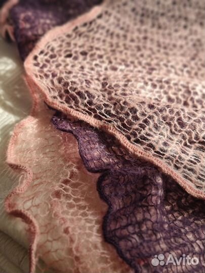 Снуд манишка шерстяной шарф труба