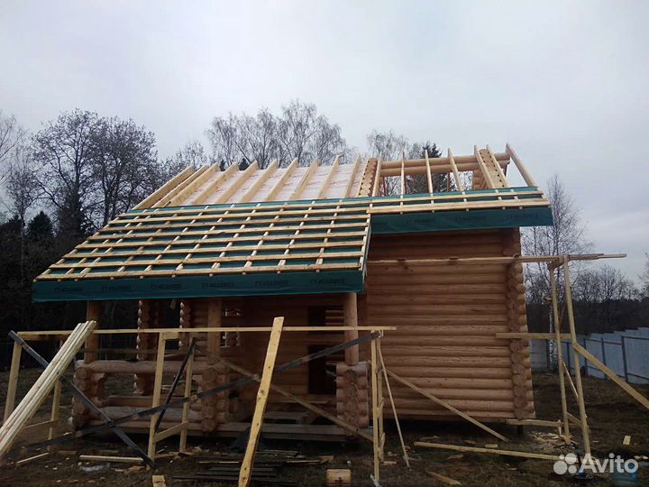 Кровельные и плотницкие работы