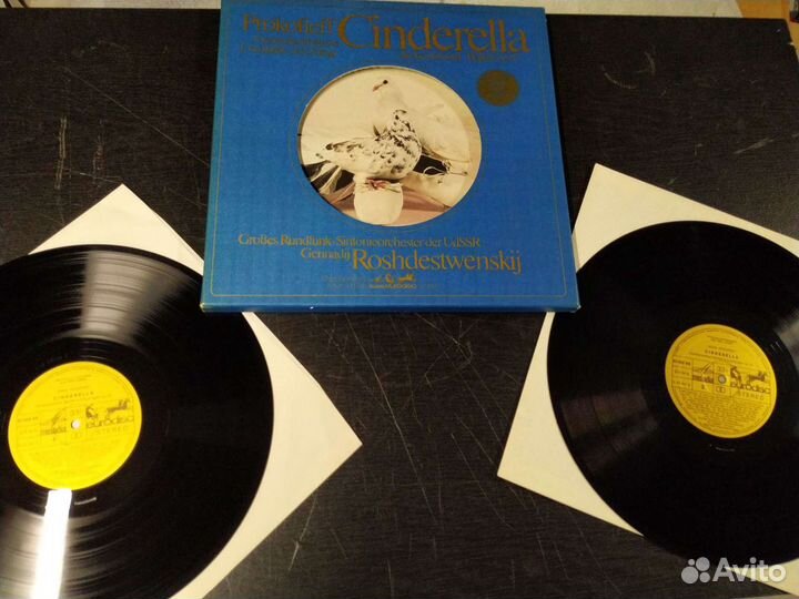 Прокофьев Золушка балет винил