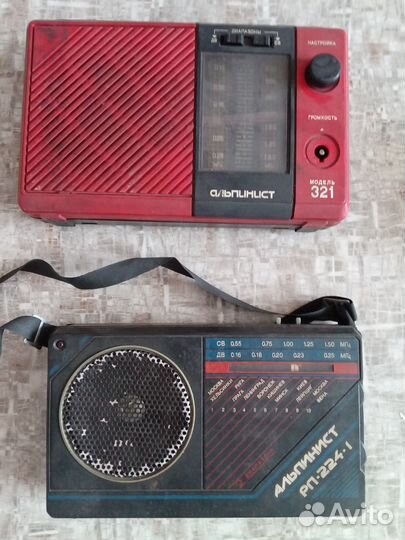Радиоприемники Альпинист, Электроник, Sokol, Юнга