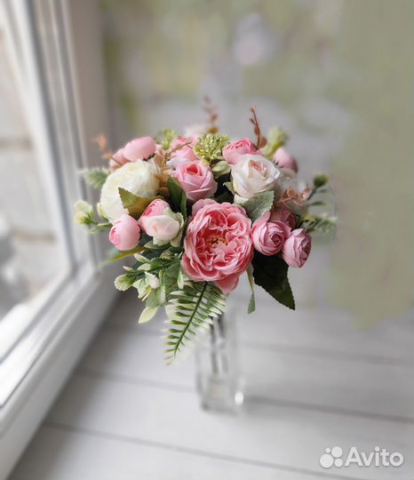 Искусственные цветы, букет сборный 242