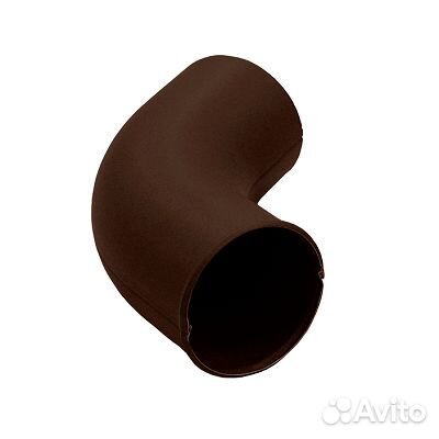 Отвод Grand Line PU Matte 90 мм 8017 - шоколад