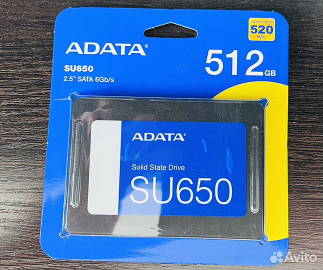 SSD 512 GB Adata SU650