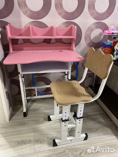 Детский стол и стул растущая парта