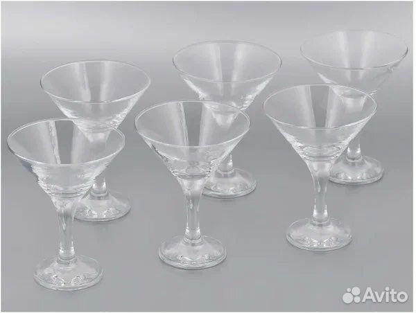 Бокалы для мартини, 170 ml