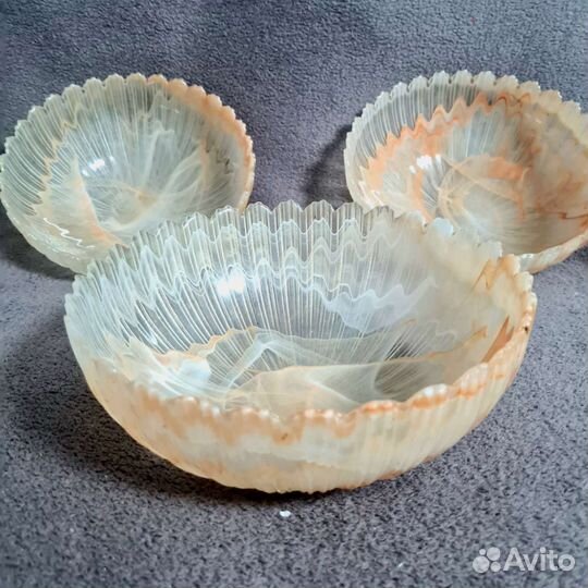 Посуда.Салатники.Цветное стекло