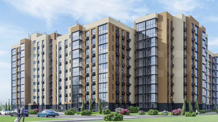 3-к. квартира, 77,9 м², 7/9 эт.