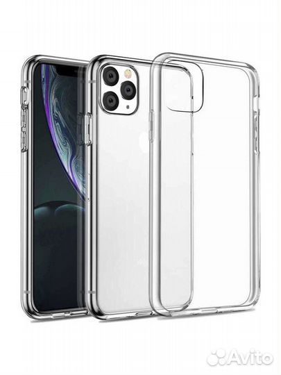 Чехол прозрачный силиконовый для iPhone 11 Pro Ma