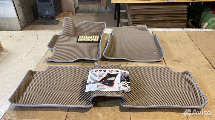 Eva 3Д коврики с бортами ева эво