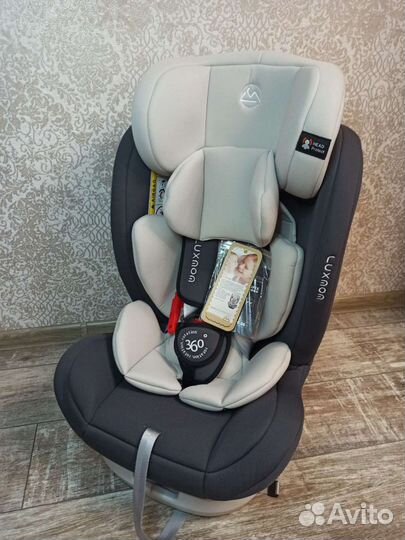 Новое автокресло luxmom 0-36 кг isofix