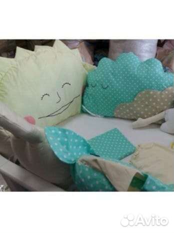 Бортики в детскую кроватку