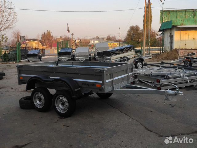 Прицеп Про Плюс ZN 2 оси без тента и дуг