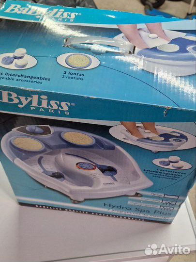 Массажер для ног бу babyliss hydro spa plus