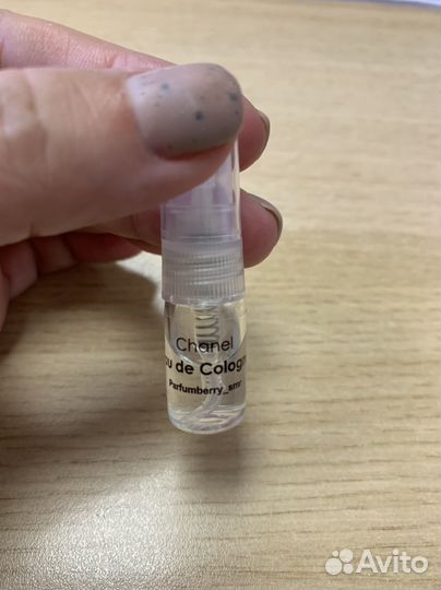 Парфюм eau de cologne Chanel, 2ml