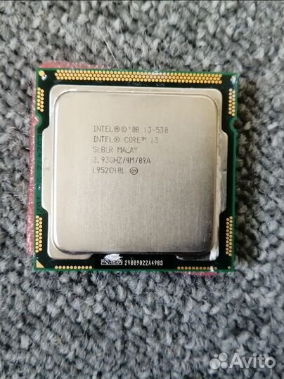 Процессор intel core i3 530