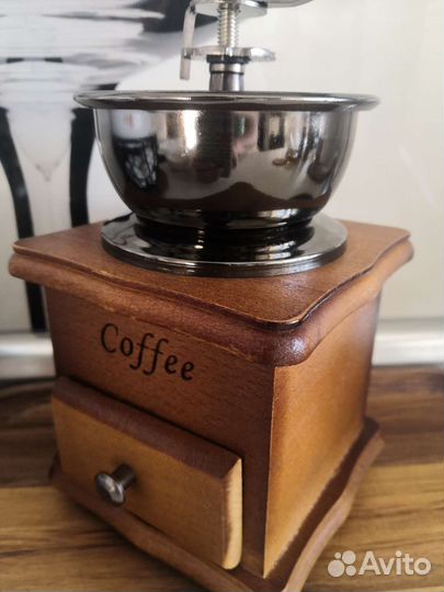 Кофемолка механическая, Кофейная пара винтаж СССР