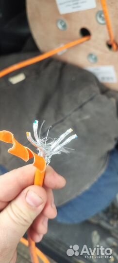 Витая пара 7468c sftp-4p-cat.6a-solid-in-lszh