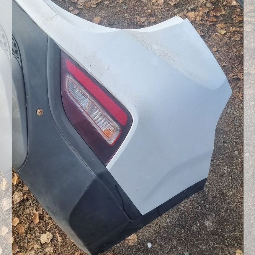 hiro юбка заднего бампера hyundai santa fe 4 - Кузов: купить запчасти