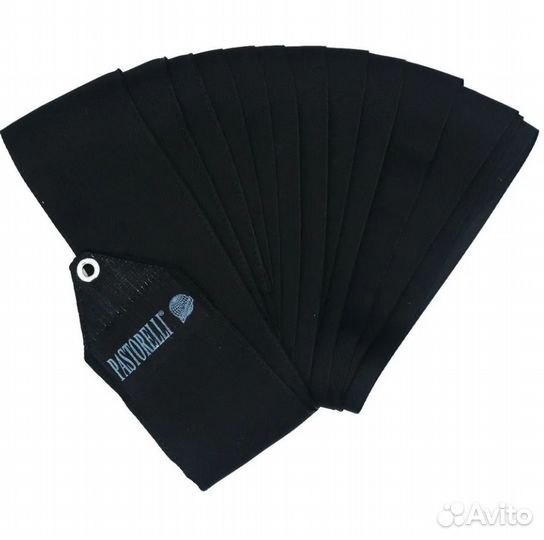 Лента гимнастическая 6 м pastorelli Черная 00068