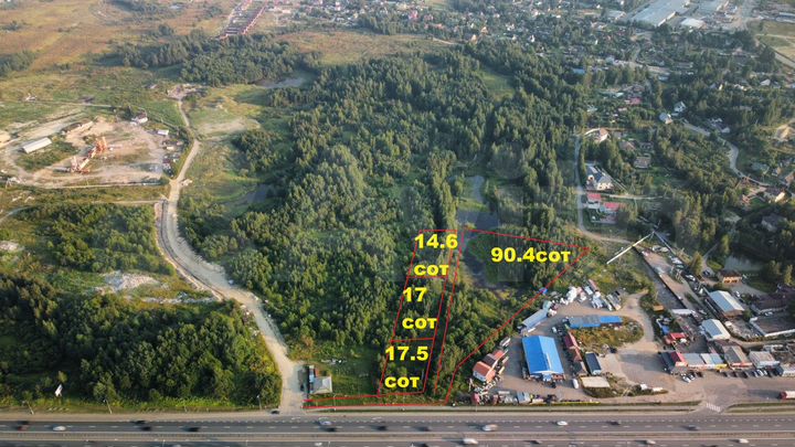 Участок 17,5 сот. (промназначения)