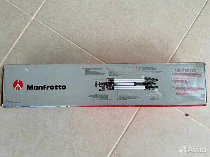 Штатив Manfrotto mk394-pd как Новый